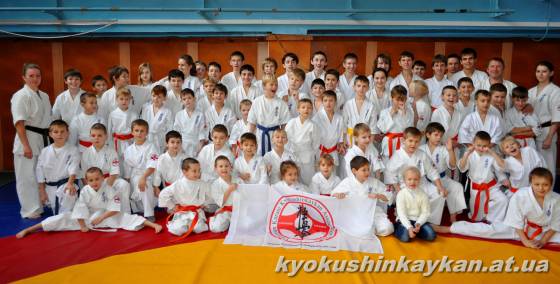 Новогодняя тренировка Алуштинской федерации киокушинкайкан карате