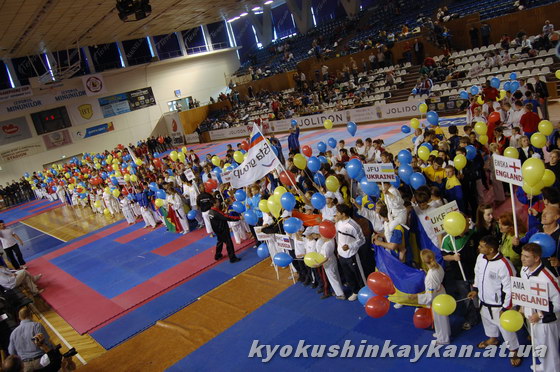 Европейский Кубок чемпионов каратэ для детей, кадетов, юниоров. Румыния