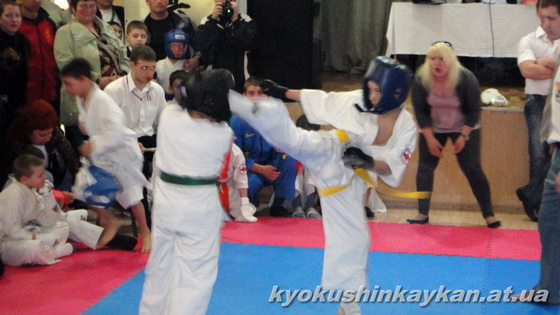 Чемпионат ЮБК по киокушин карате в Симеизе. Поединки